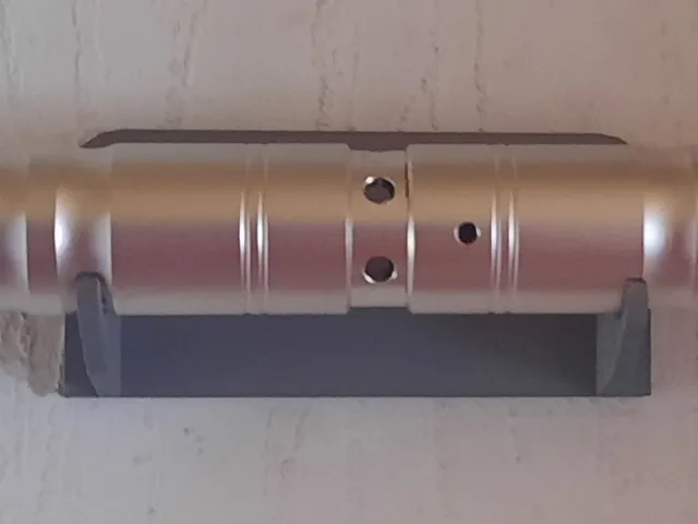 lightsaber wall mount/Lichtschwert Wandhalterung