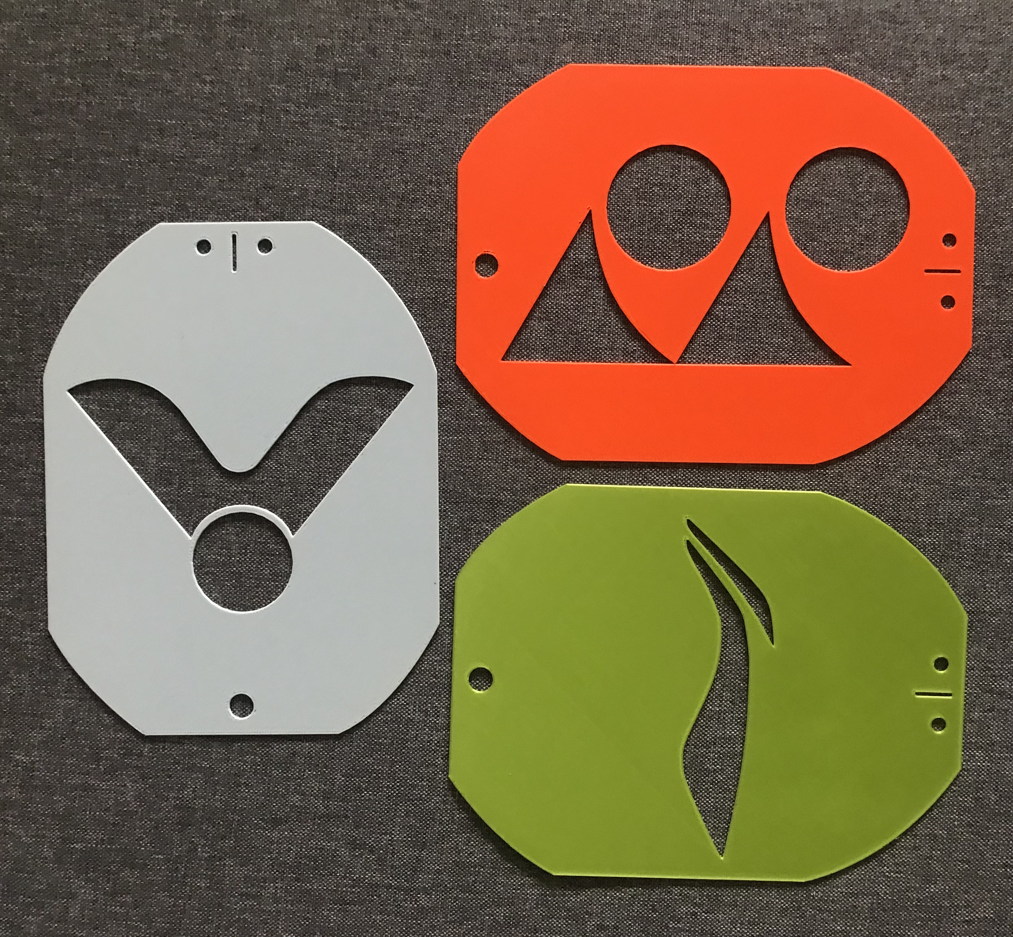 Badminton stencils