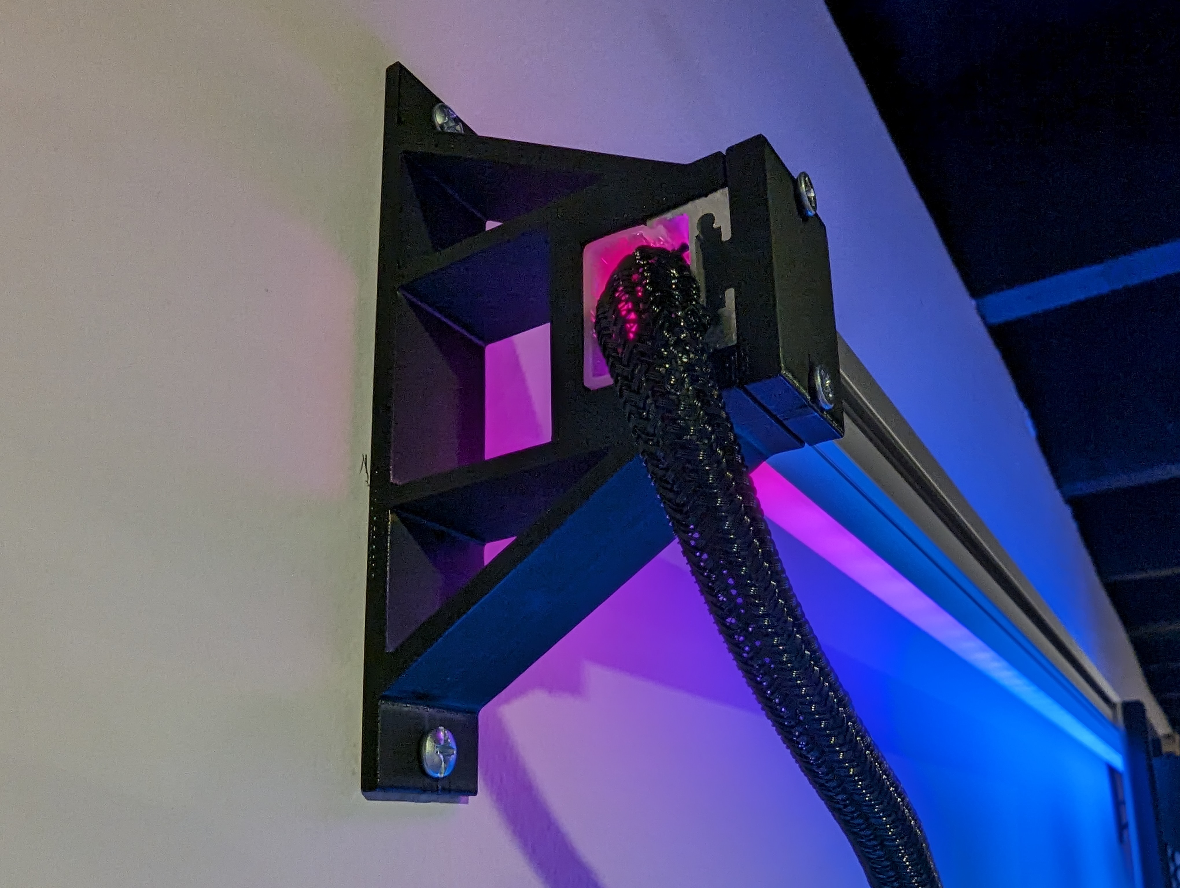 LED Channel Wall Mount