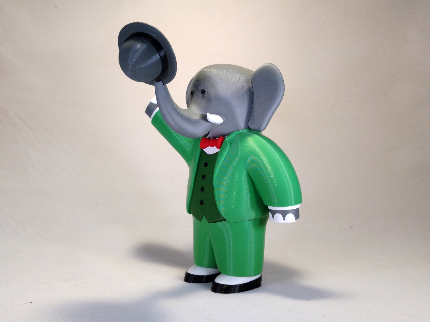 Babar the Elephant by reddadsteve | Download free STL model ...
