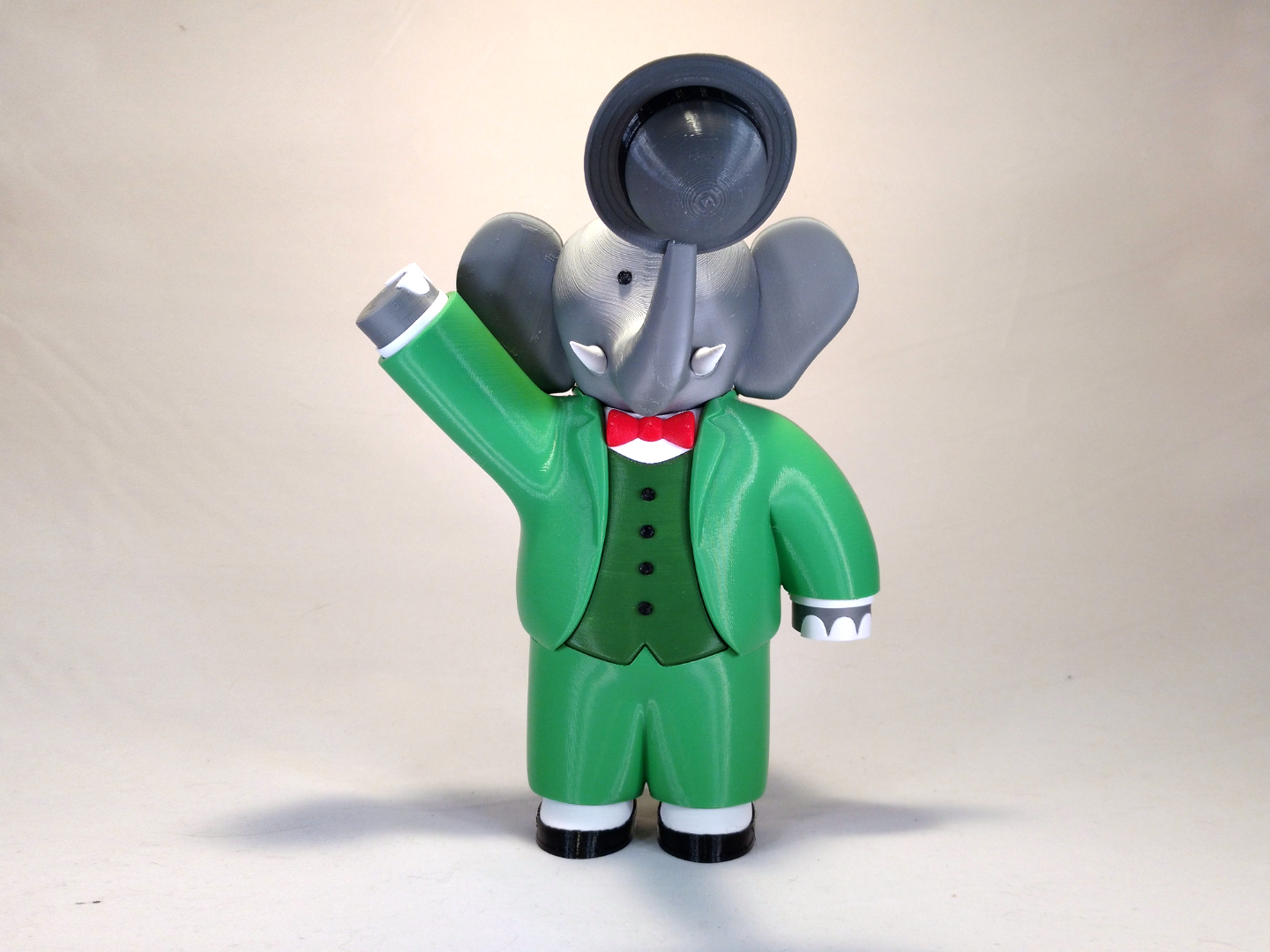 Babar the Elephant by reddadsteve | Download free STL model ...