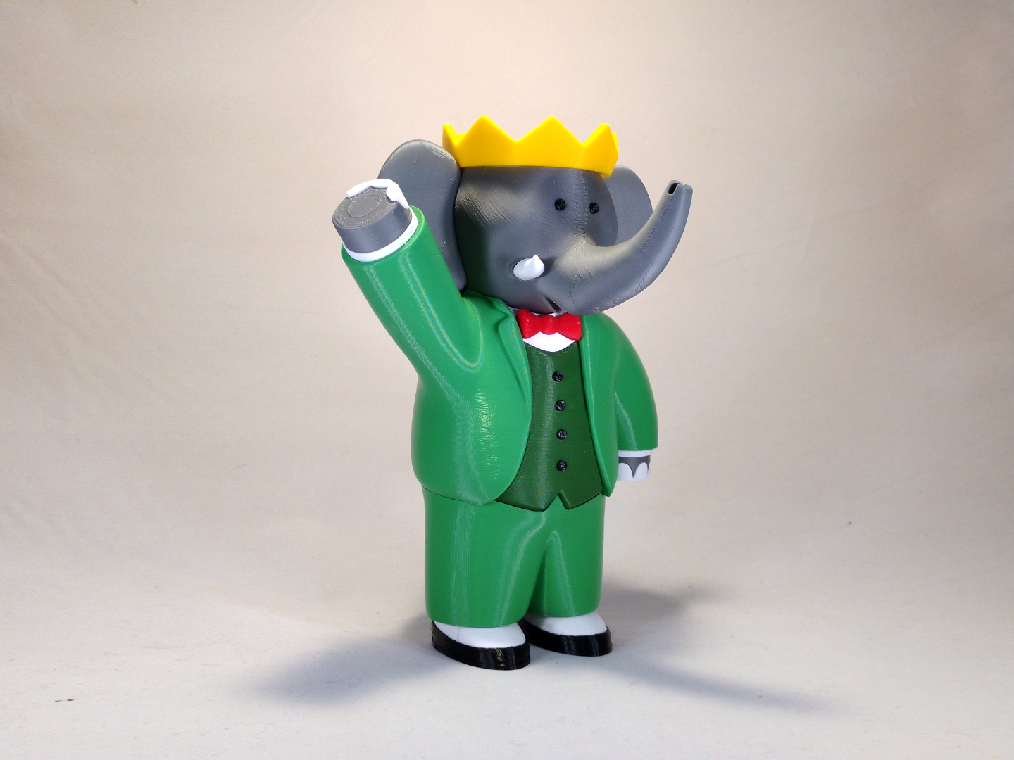 Babar the Elephant by reddadsteve | Download free STL model ...