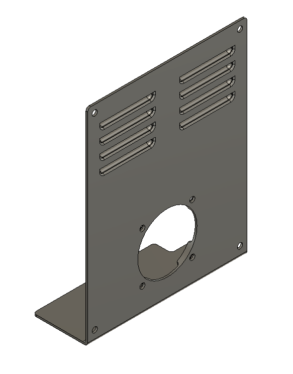 Prusa MK4 electronics box cover with fan