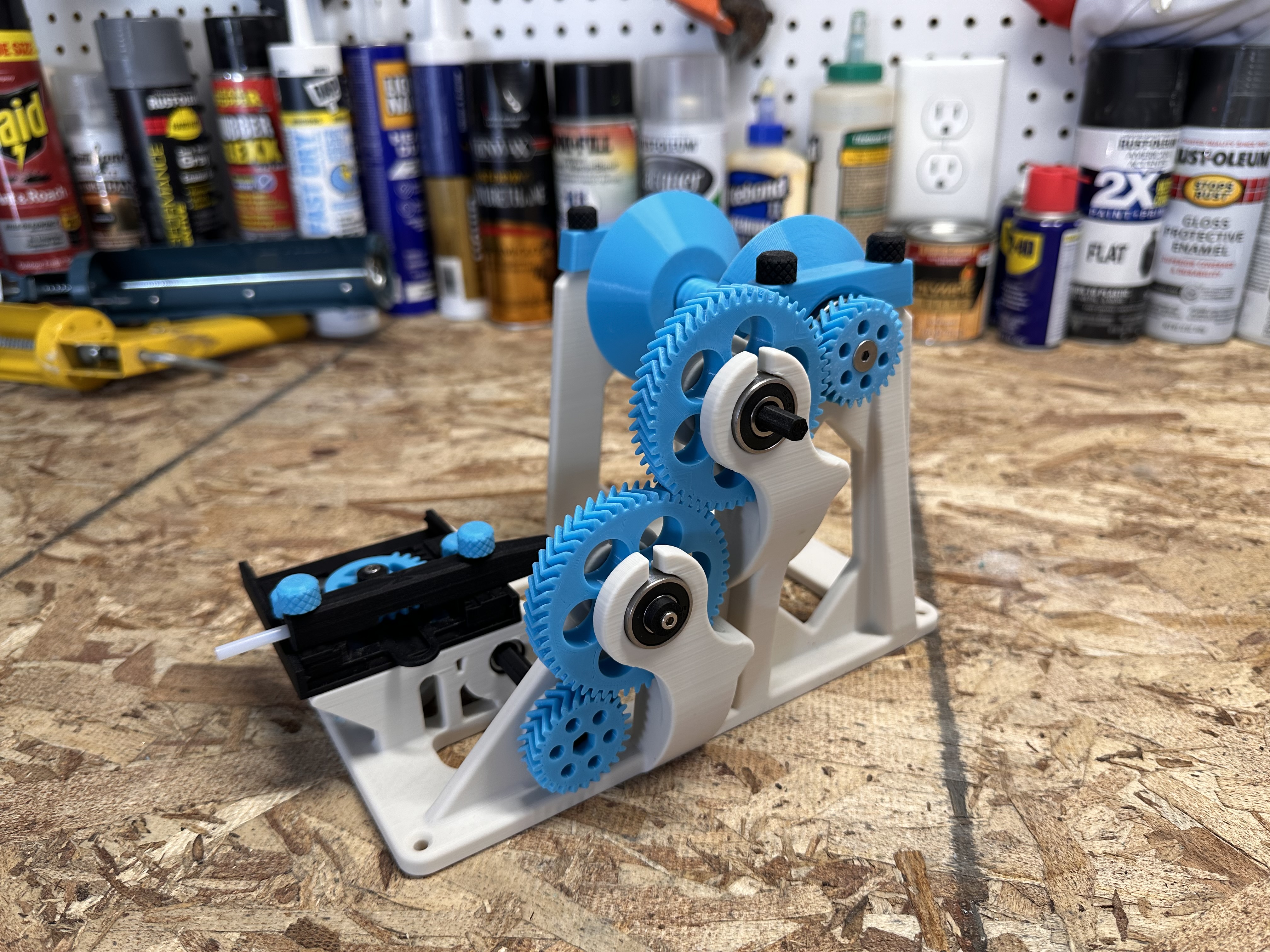 Awesome Filament Spool Rewinder - 45mm Solid Manual Axle