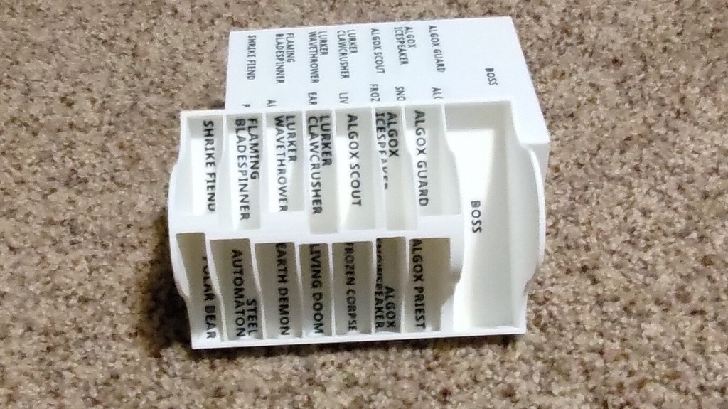 Frosthaven Monster Organizers With Names