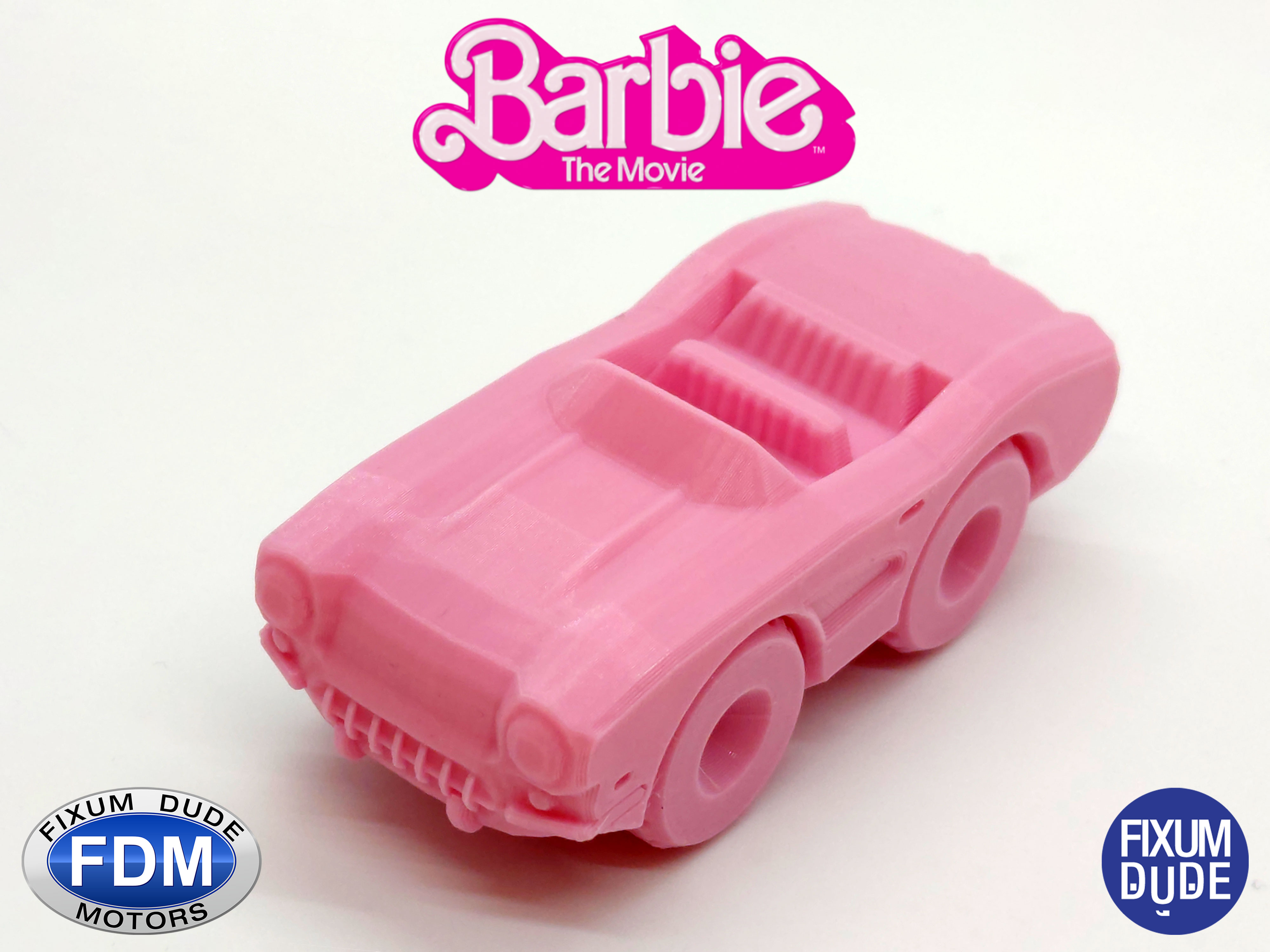 Fixum Dude Motors Barbie Movie Corvette by fixumdude | Printables 