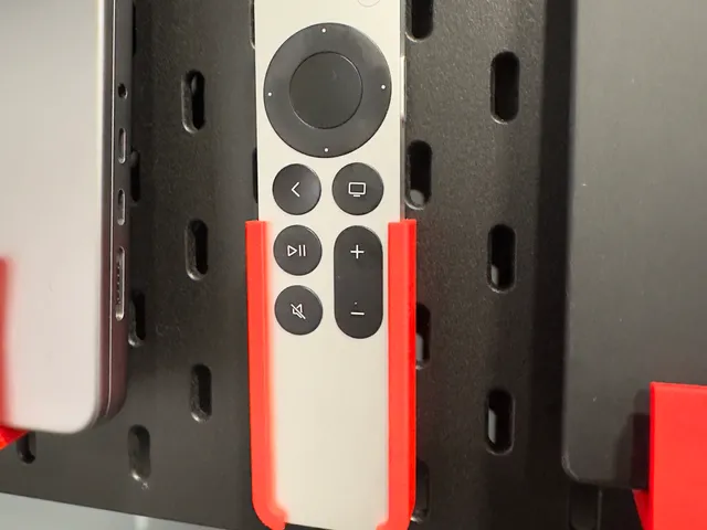Apple TV Remote Skadis Holder