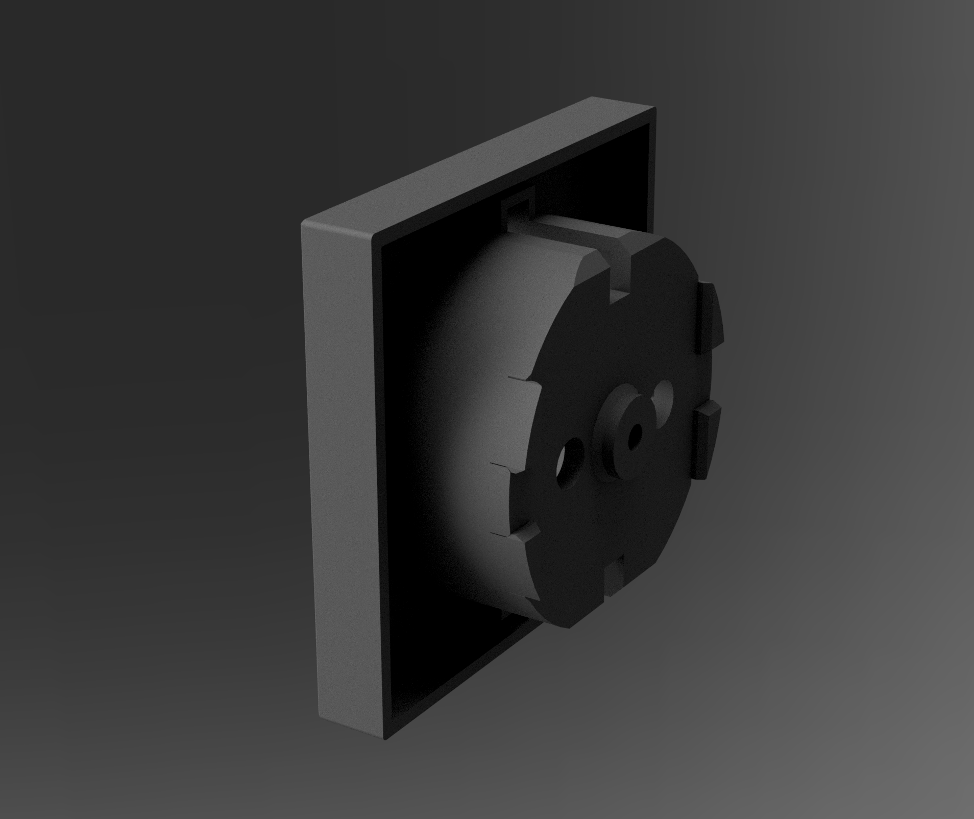 Gira System 55 Power Outlet Steckdose EU Type By MakerTom 