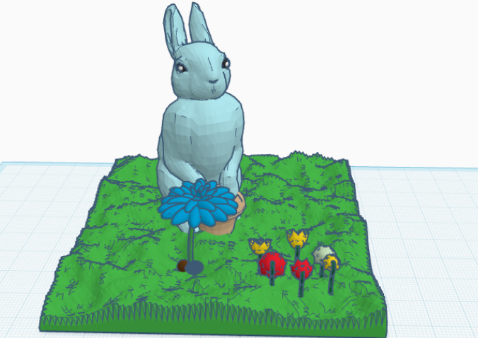 Easter Bunny 3D model