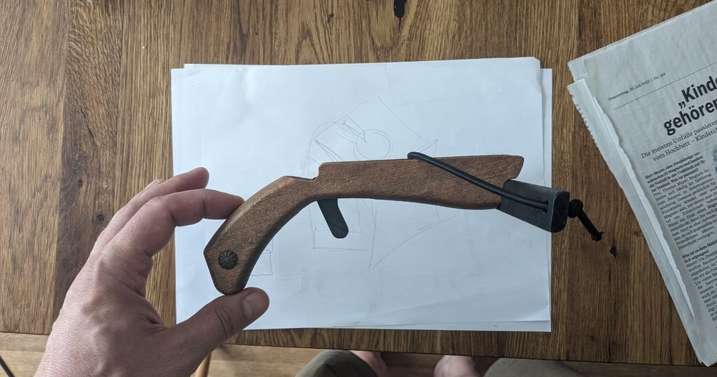 Kids cork Crossbow by Heimwerkerdad | Download free STL model ...