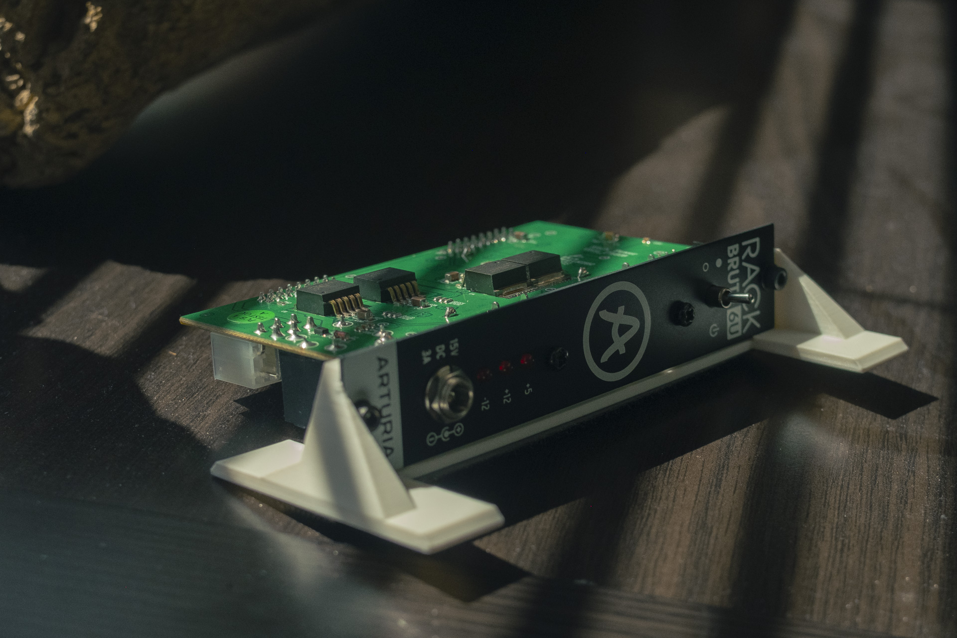 power module mount for 6U arturia rackbrute eurorack