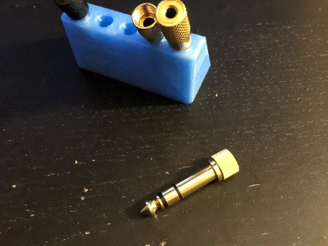 Headphone Adapter Rack