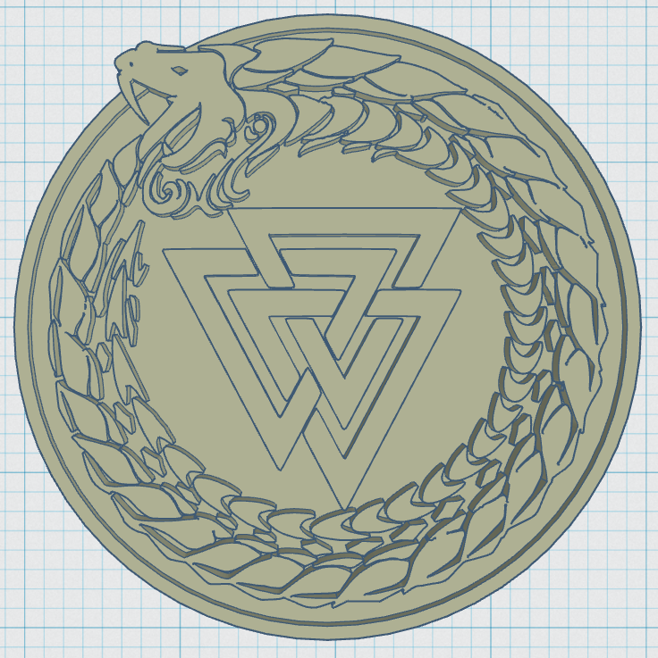 Viking Symbol Coaster 29
