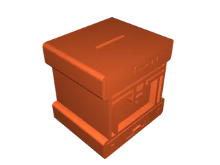 3D Printer Money Box by 3DW | Download free STL model | Printables.com