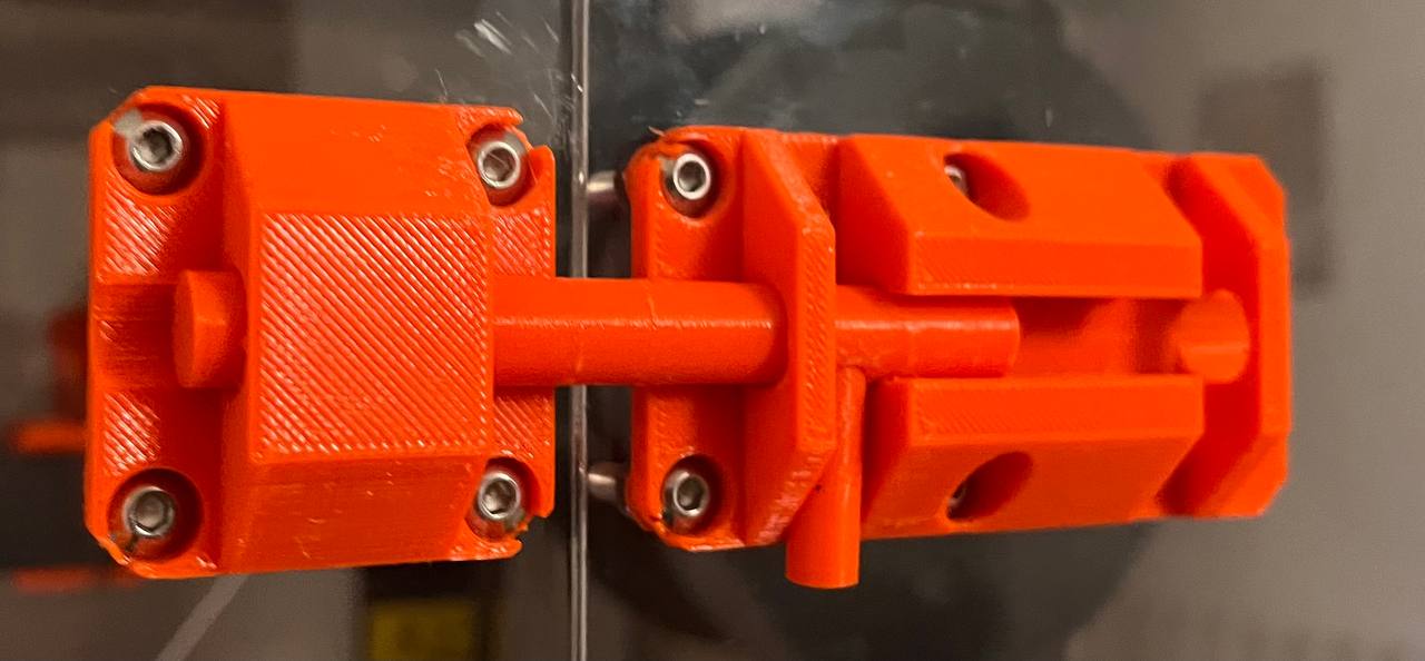 Sliding Door Lock Mechanism by Scott Gibb Download free STL model