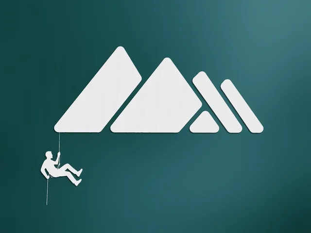 Modern mountain wallart