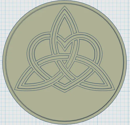 Celtic Symbol Coaster 43