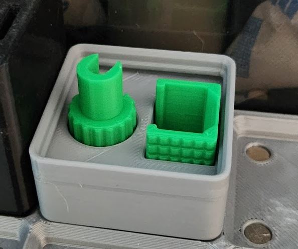 Gridfinity 1 square holder for AMS disconnect tools (BV3D version)