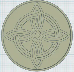 Celtic Symbol Coaster 49
