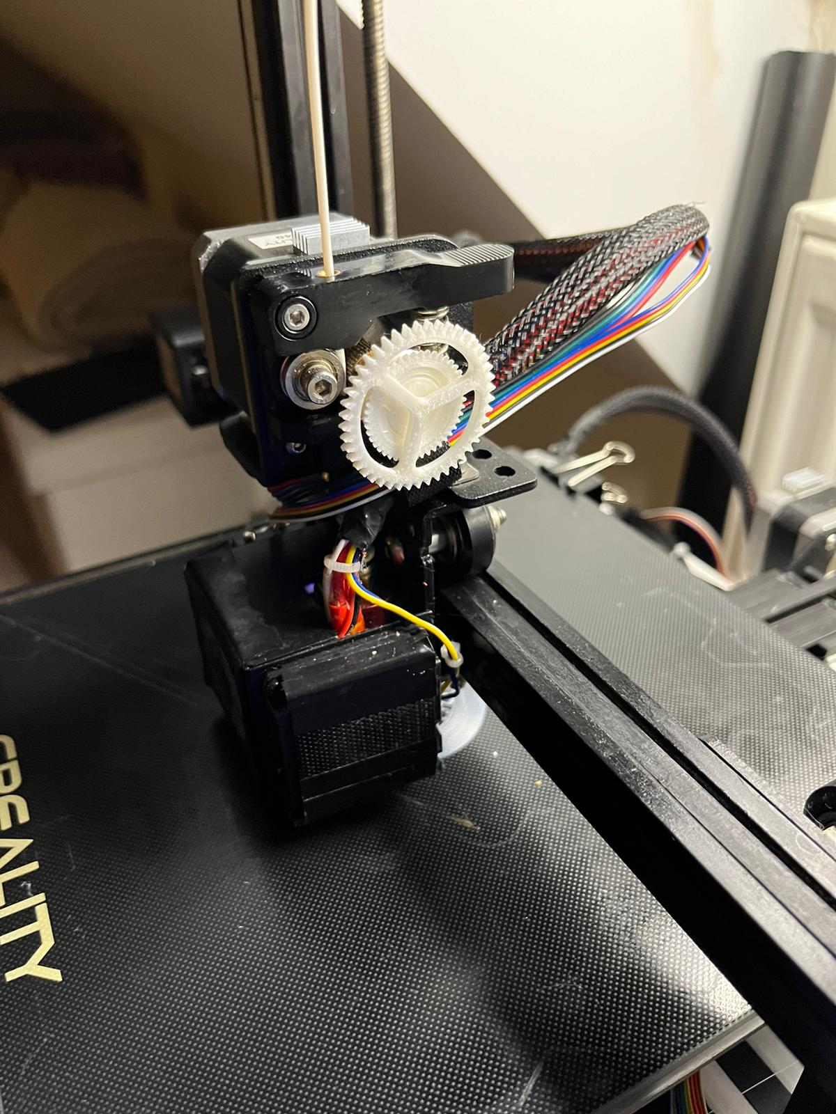 Ender 3 extruder visualiser by drjames7 Download free STL model