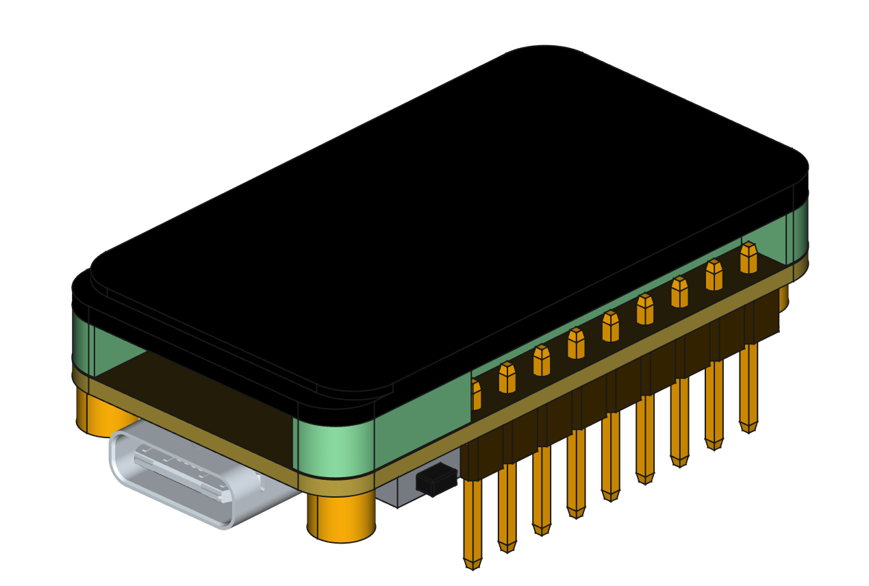 ESP32-C6-LCD-1.47 Reference CAD Model