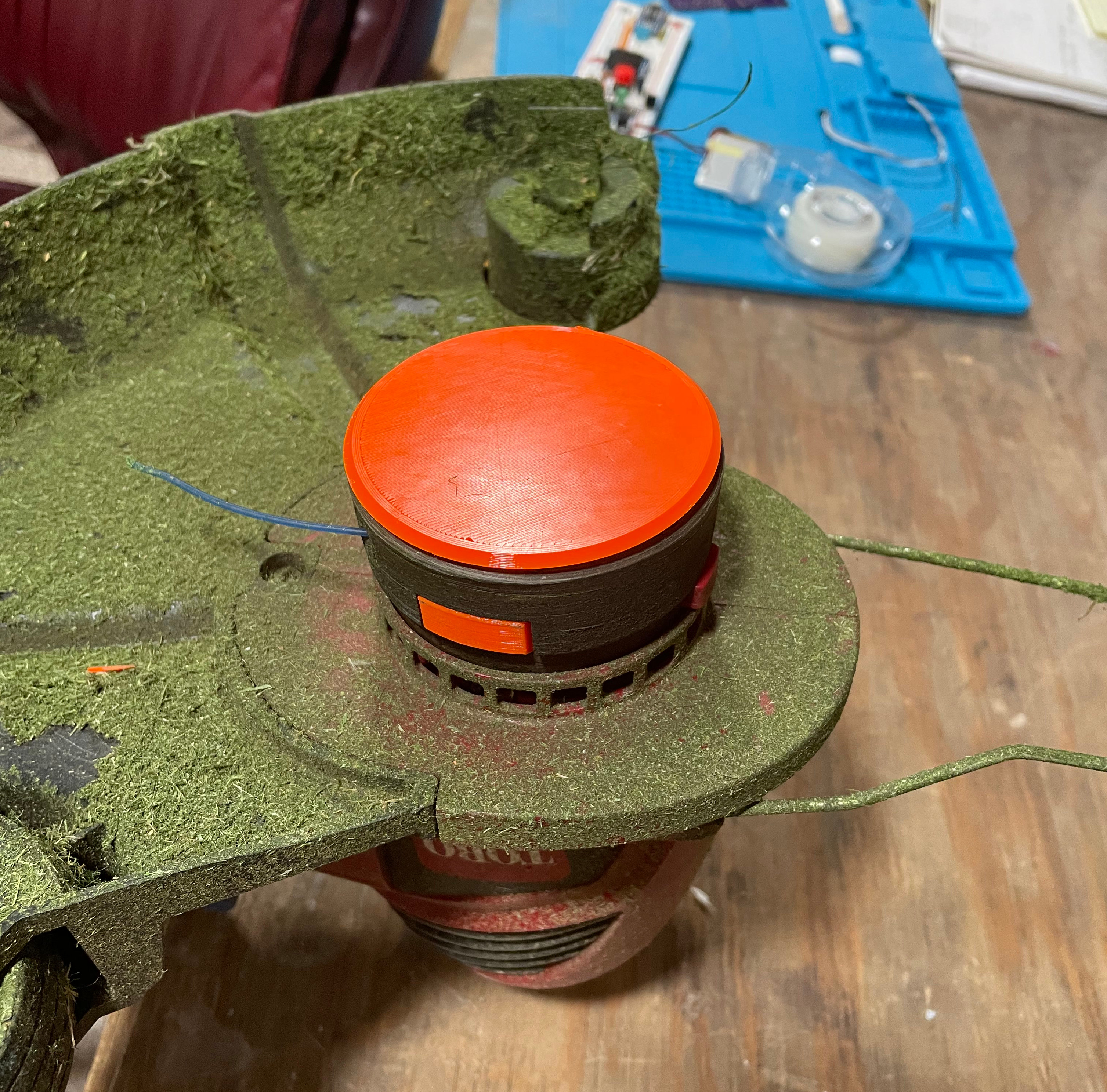 Miniatura 6 do modelo 3D String Trimmer spool cover