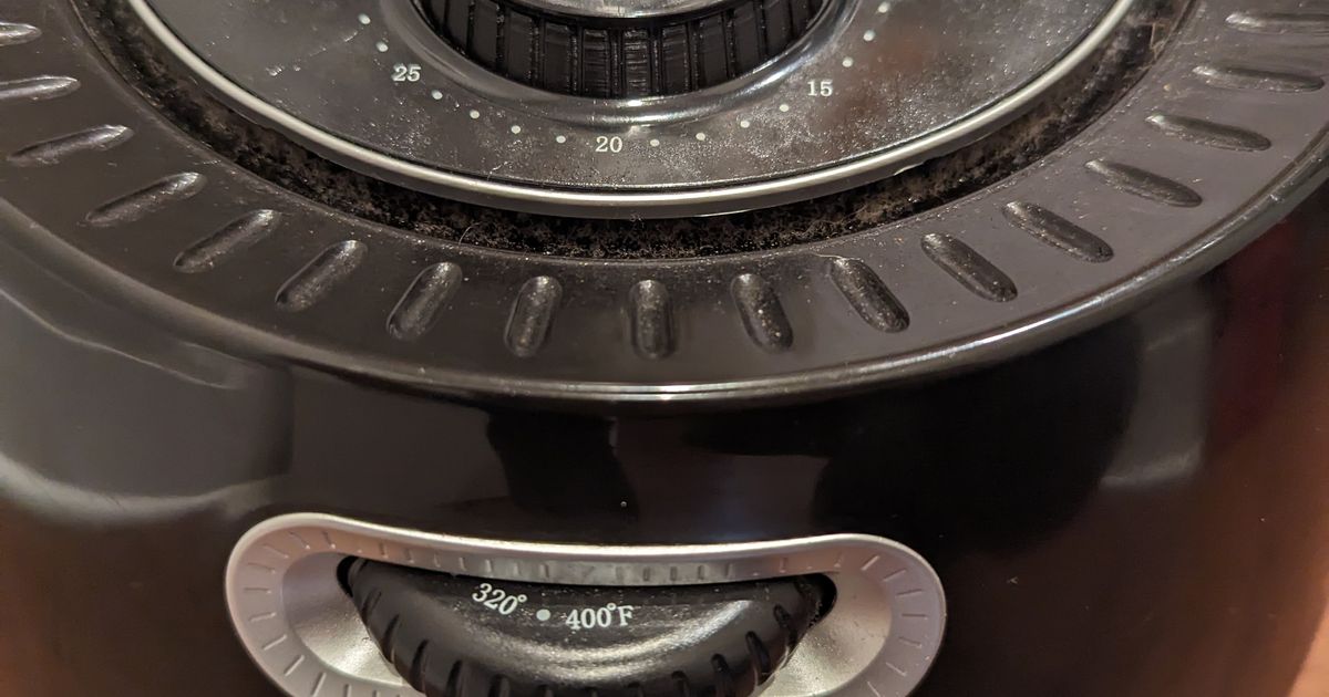 Air Fryer Replacement Knob by Ptaterm5 Download free STL model