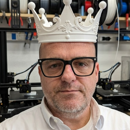 Royal Crown – Classic Decorative Crown (STL) 3mf by SanderProps ...