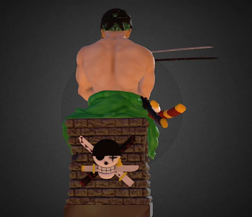 Zoro Roblox Face em 2023