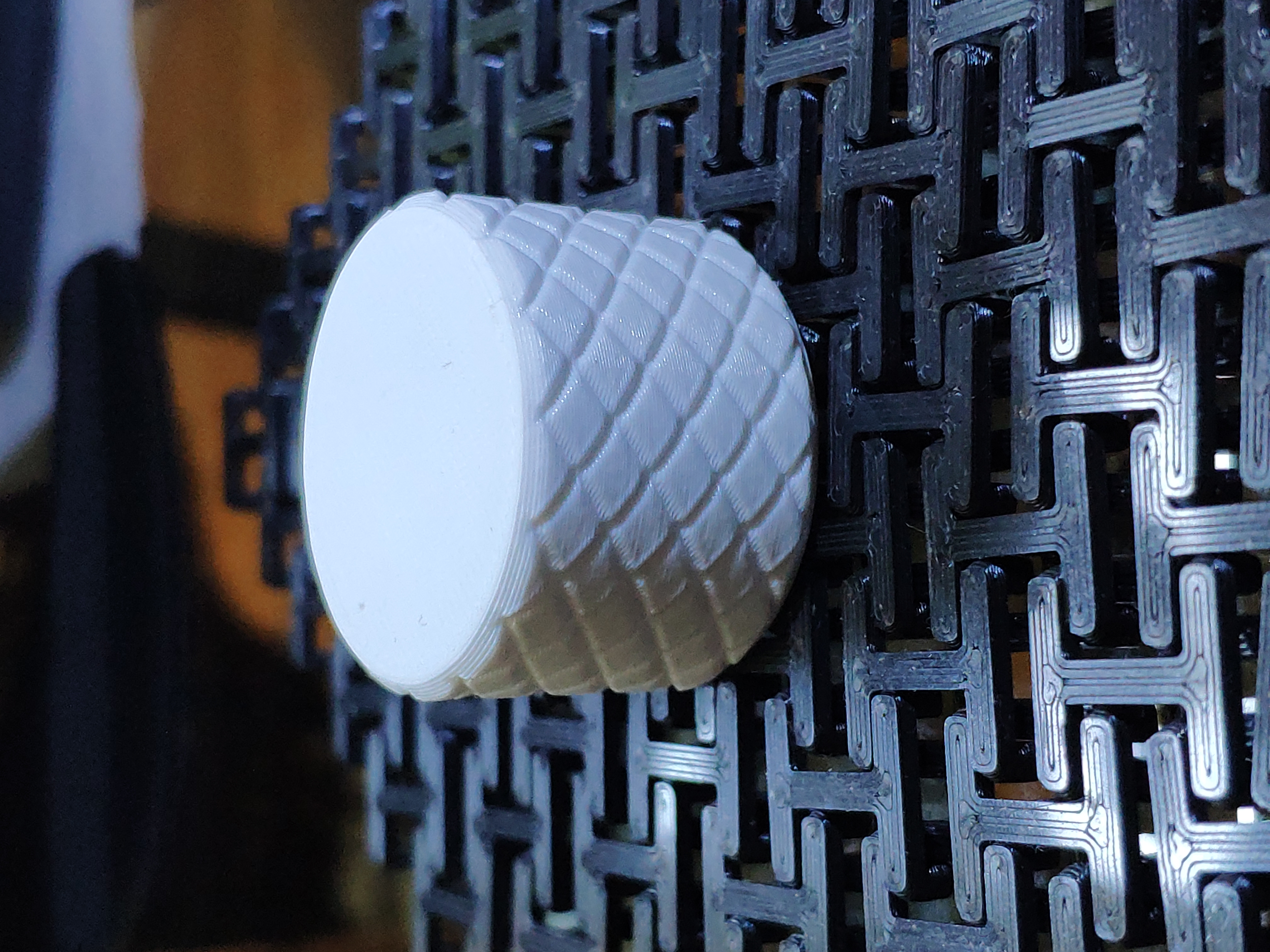 Miniatura 4 do modelo 3D Parametric Knurled Knob