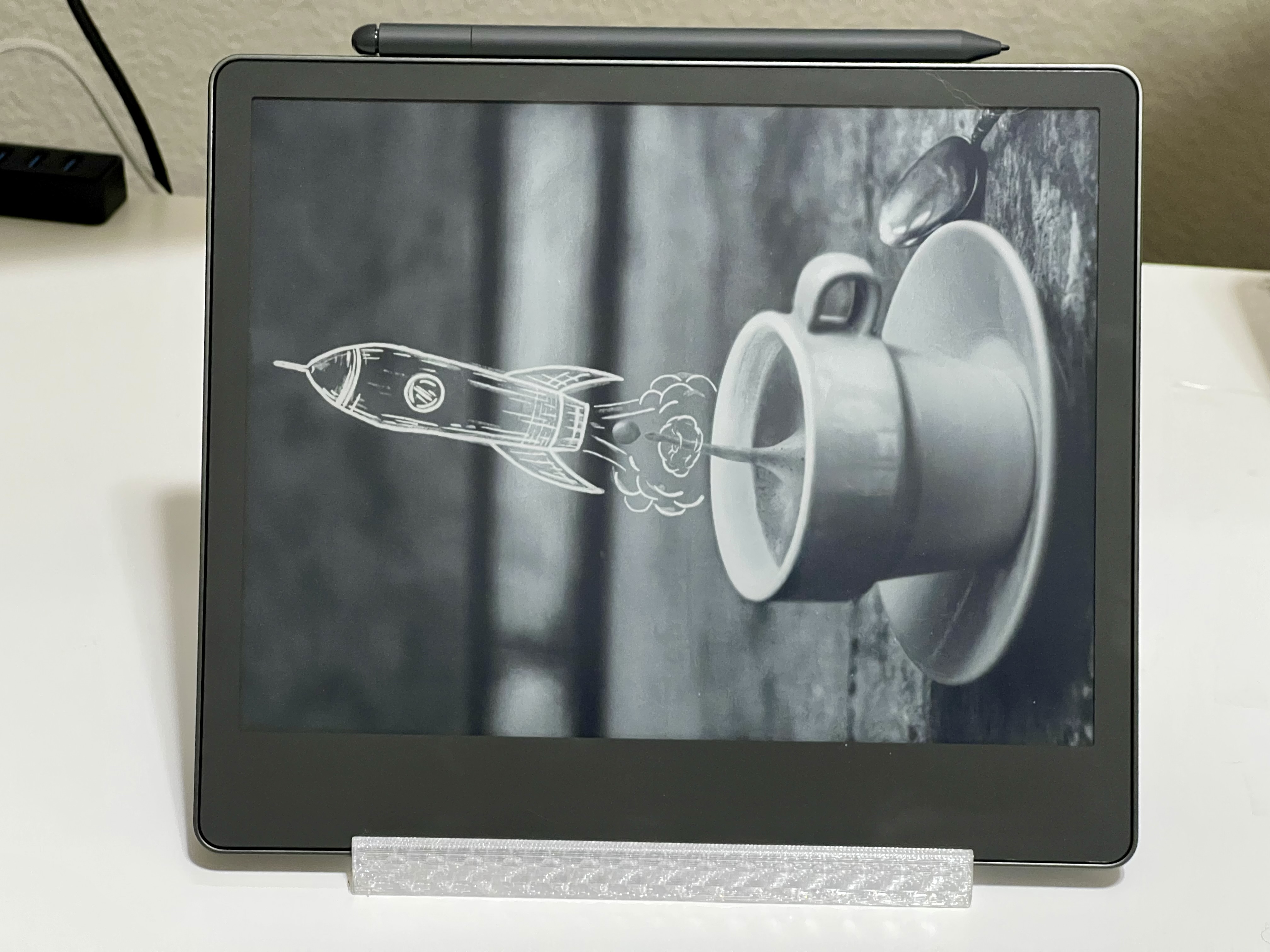 Amazon Kindle Scribe eBook Reader Stand No Support by bucklerbronze