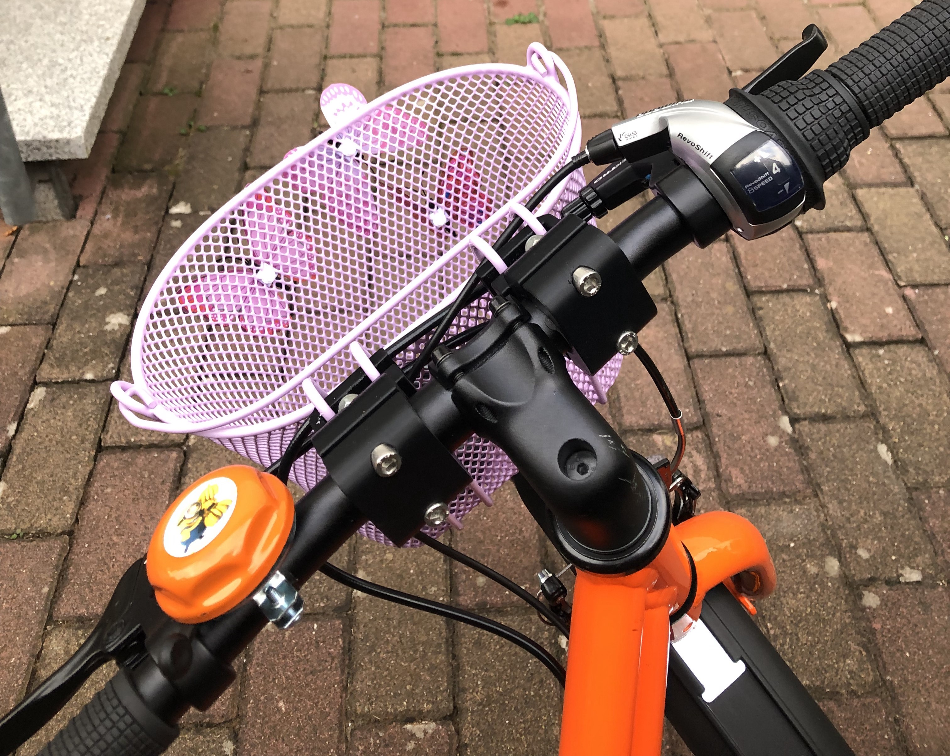 Children's bicycle basket holder by Andy | Download free STL model ...