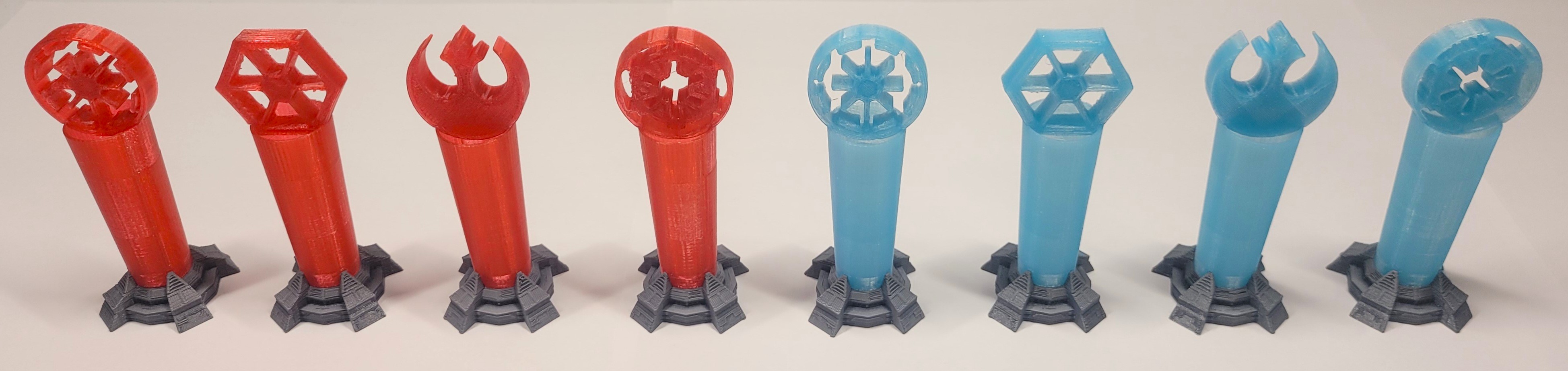 Miniatura 2 do modelo 3D Star Wars Legion Compatible Command Post Objective Markers