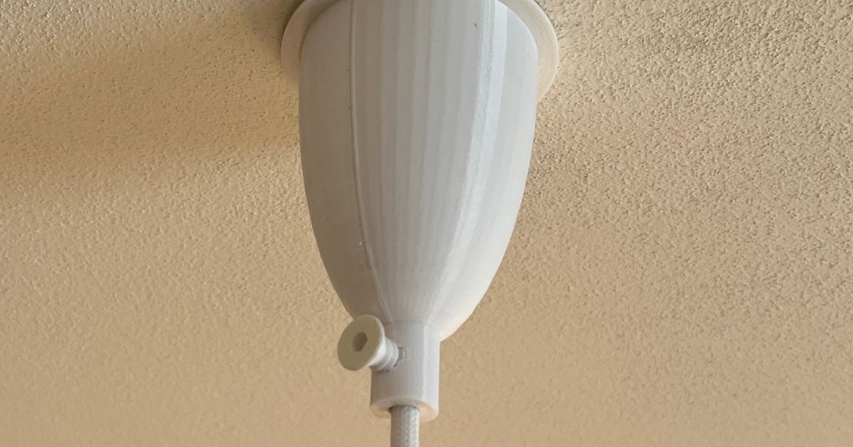 ceiling light cable cap - krytka kabelů stropního světla by PJ ...