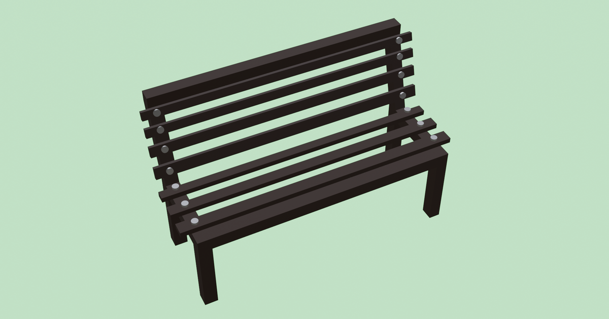 doll house garden bench by Krishnam Agarwal | Download free STL model ...
