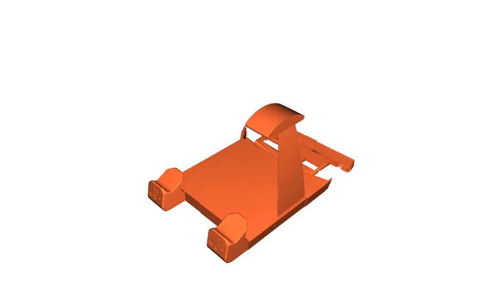 base soporte de ps5 3D model 3D printable