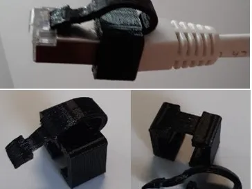 Ethernet Cable Clip 2 Pcs pluggable