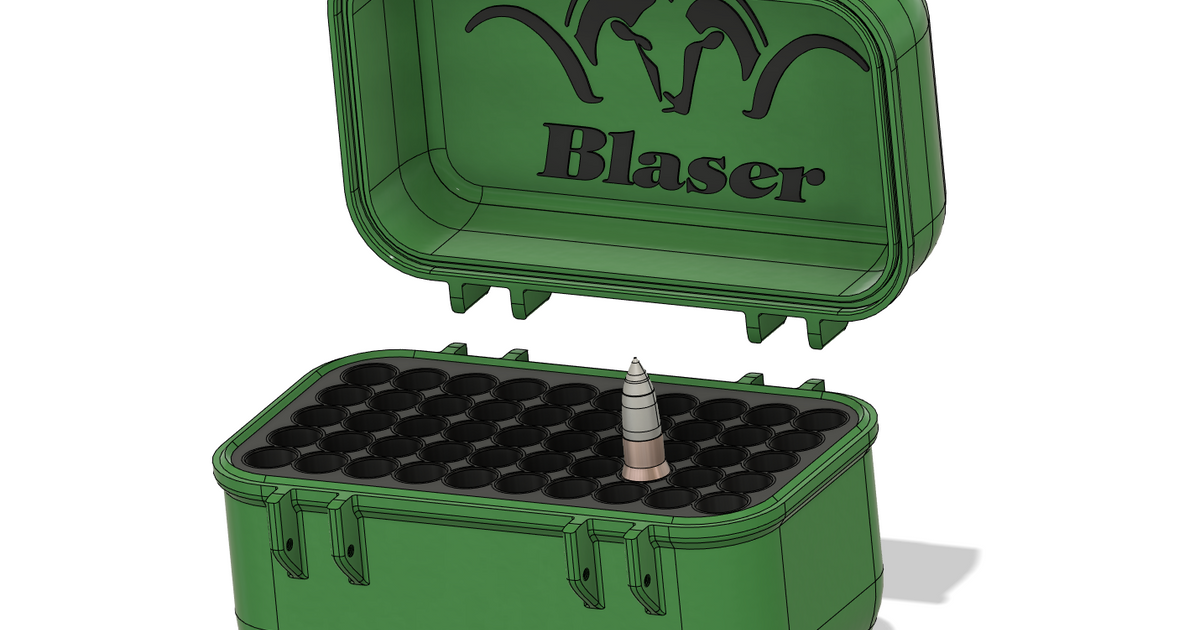 9,3x62 Ammo Box by Tomson Design | Download free STL model | Printables.com