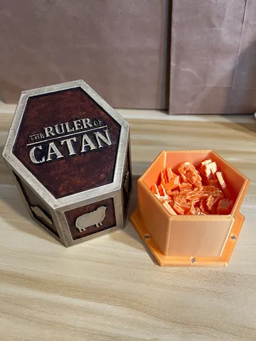 Catan Trophy Container