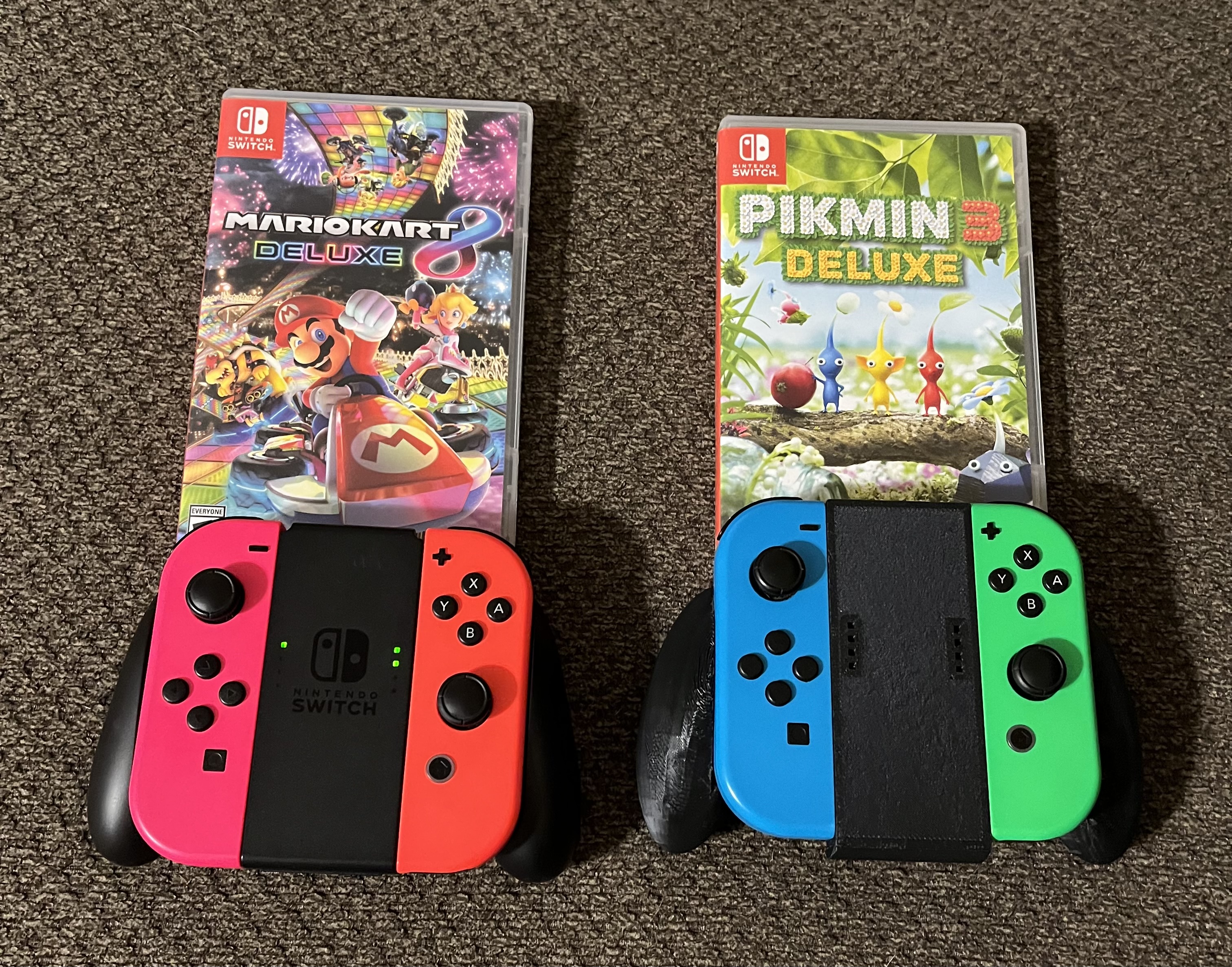 Replacement Nintendo switch grip 3D model thumbnail