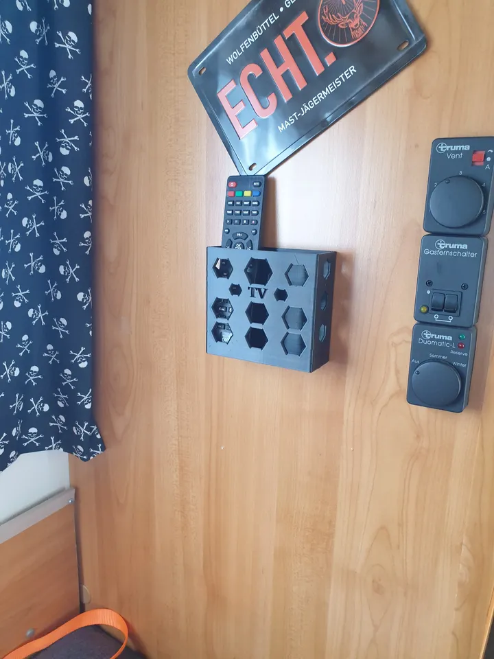 6 Paar Selbstklebende Fernbedienung-Haken – Weiß, ABS, Für Wand & Fernbedienung