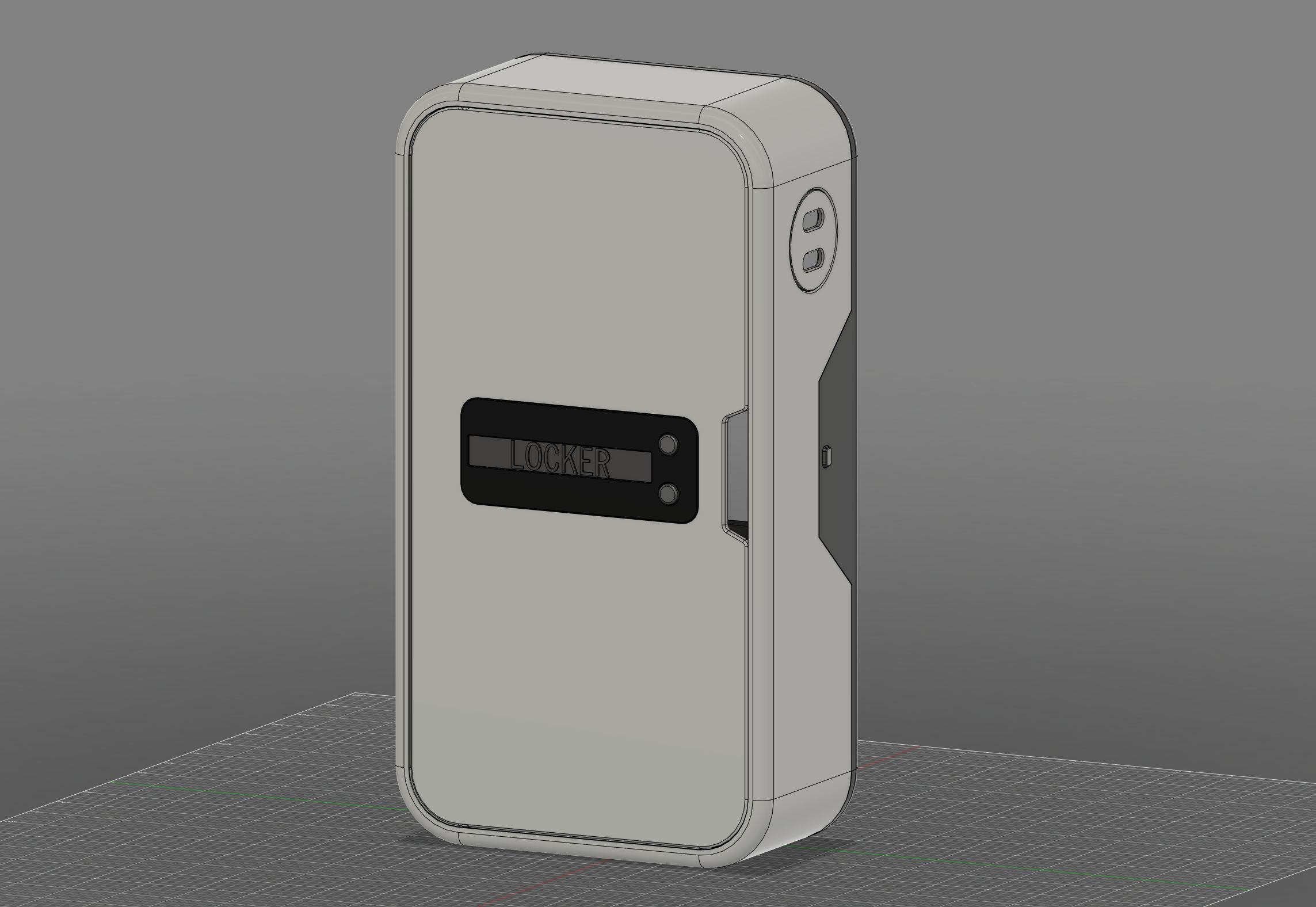 Subnautica Inspired Wall Locker by Jer Download free STL model