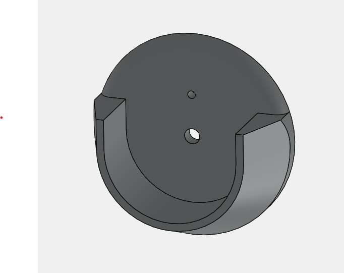 Closet pole/rod socket replacement