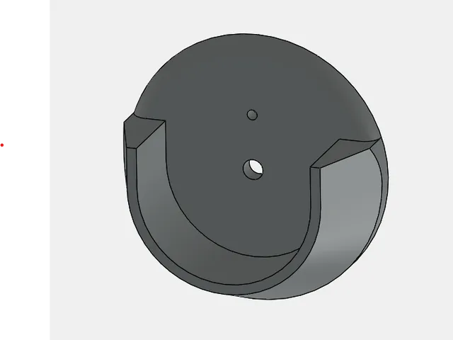 Closet pole/rod socket replacement