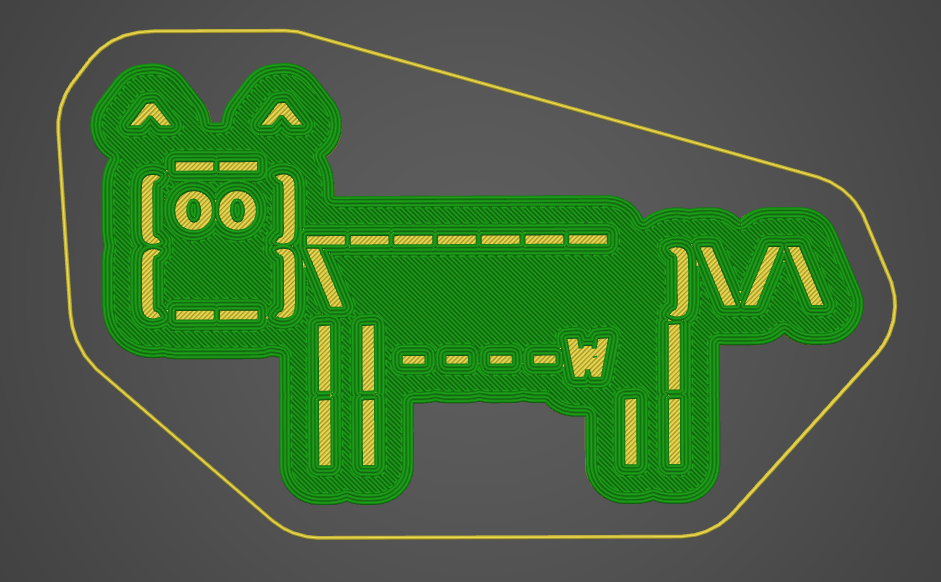 Cowsay magnet