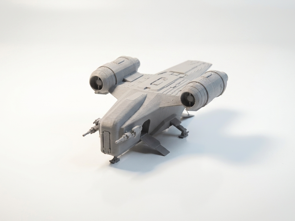 Razor Crest Spaceship Star Wars 3D Printable