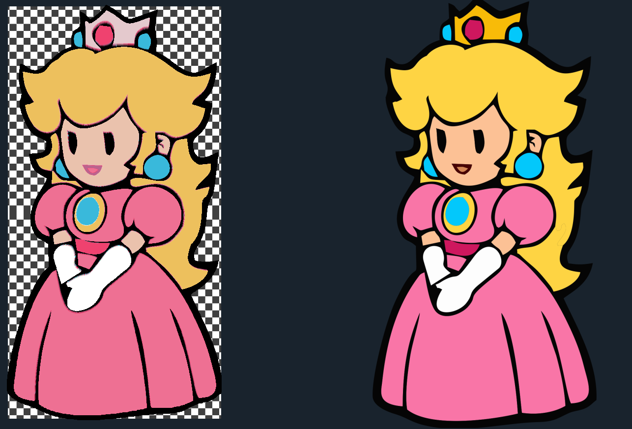 HueForge Princess Peach by Joseph Salonis | Download free STL model |  Printables.com