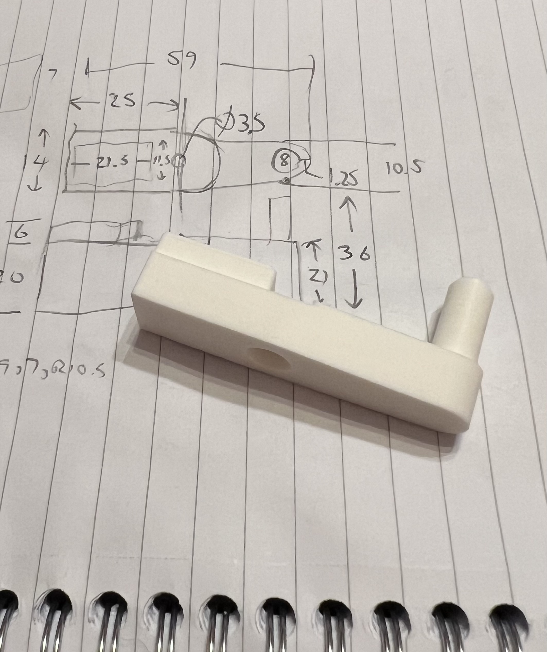 Bath screen hinge posts — thumbnail 4