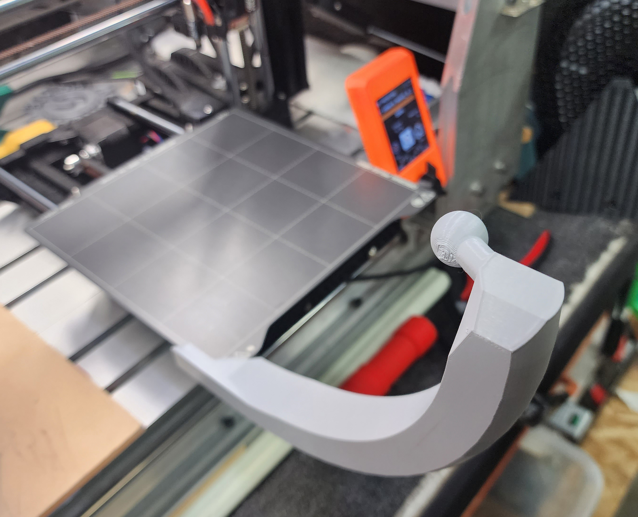 Prusa Mini Bed Camera Mount - 17mm ball