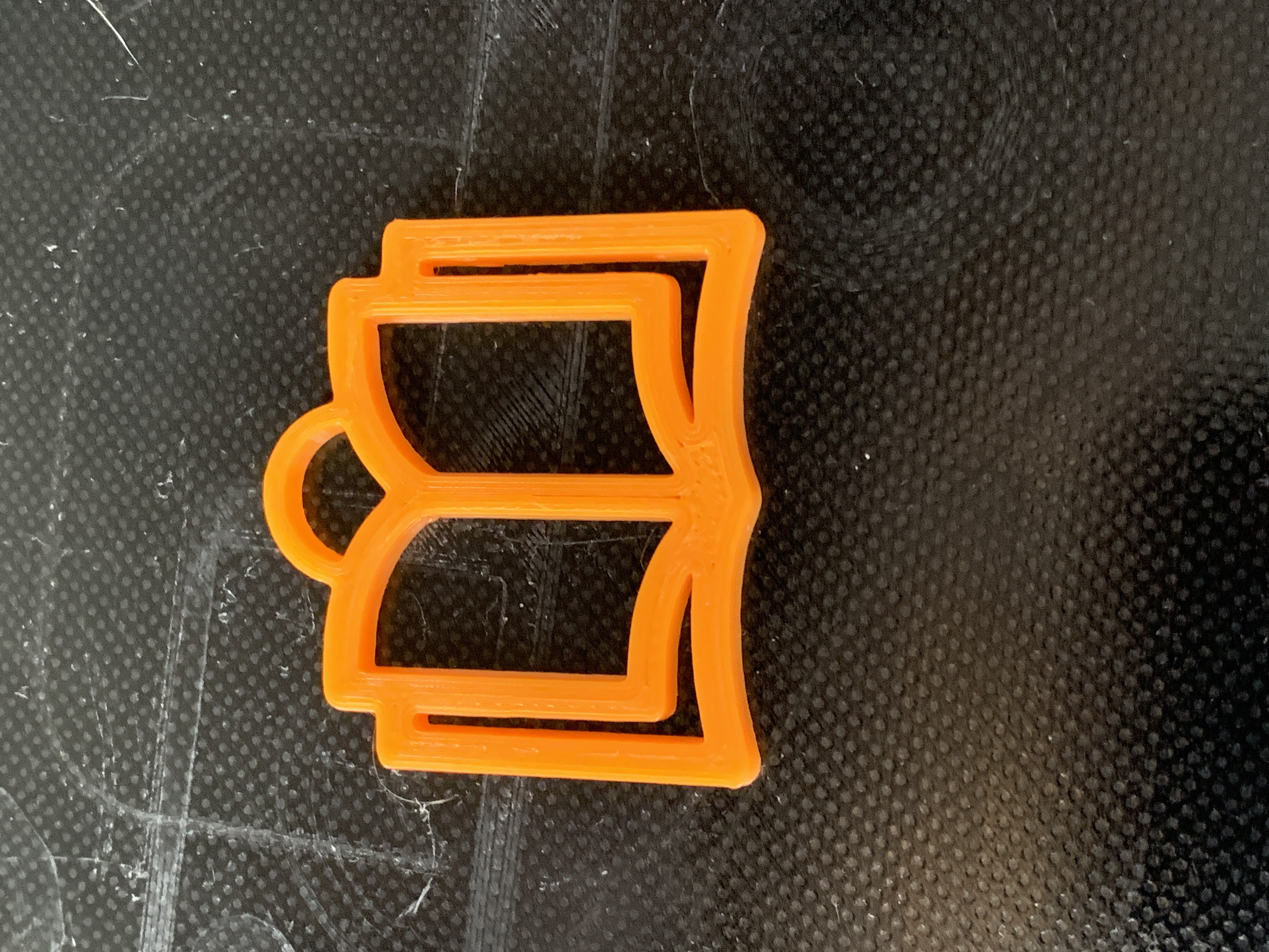 Open Book Key Tag